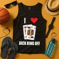 Pokerflow I Love Jack King Off New Tank Top thumb 4