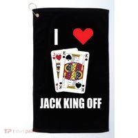Pokerflow I Love Jack King Off New Golf Towel thumb 0