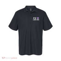 Ps I Love You Day ValentineS Day Purple Heart Polo thumb 0