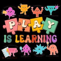 Play Is Learning Kindergarten Teacher Student Life Coffee Mug thumb 5