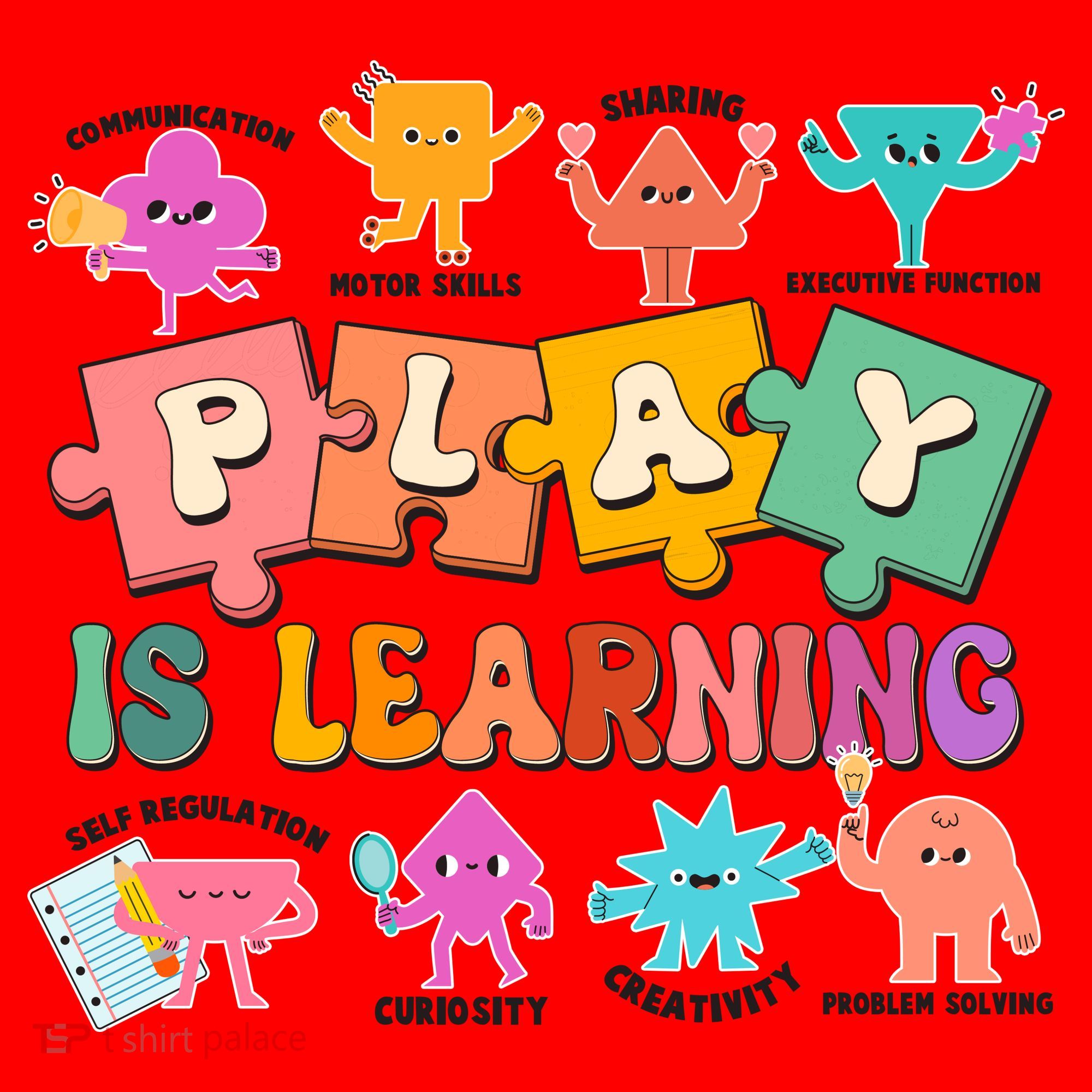 Play Is Learning Kindergarten Teacher Student Life Santa Hat