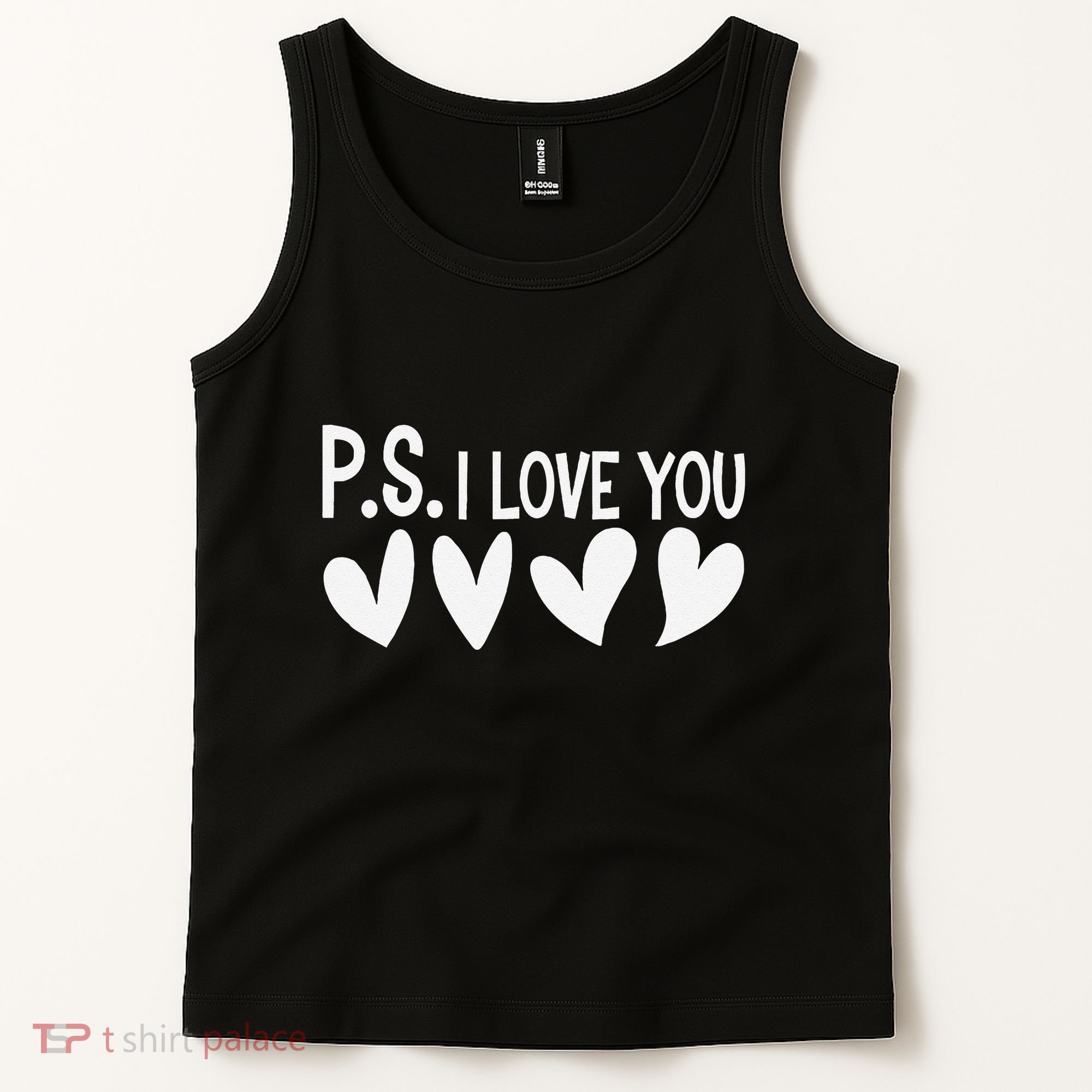Ps I Love You Day ValentineS Day Purple Heart Tank Top