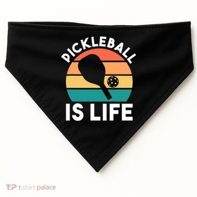 Pickleball Is Life USA-Made Doggie Bandana