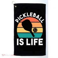 Pickleball Is Life Golf Towel thumb 0