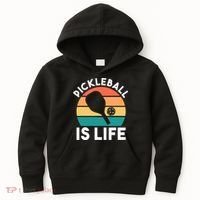 Pickleball Is Life Kids Hoodie thumb 0