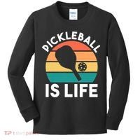 Pickleball Is Life Kids Long Sleeve Shirt thumb 0