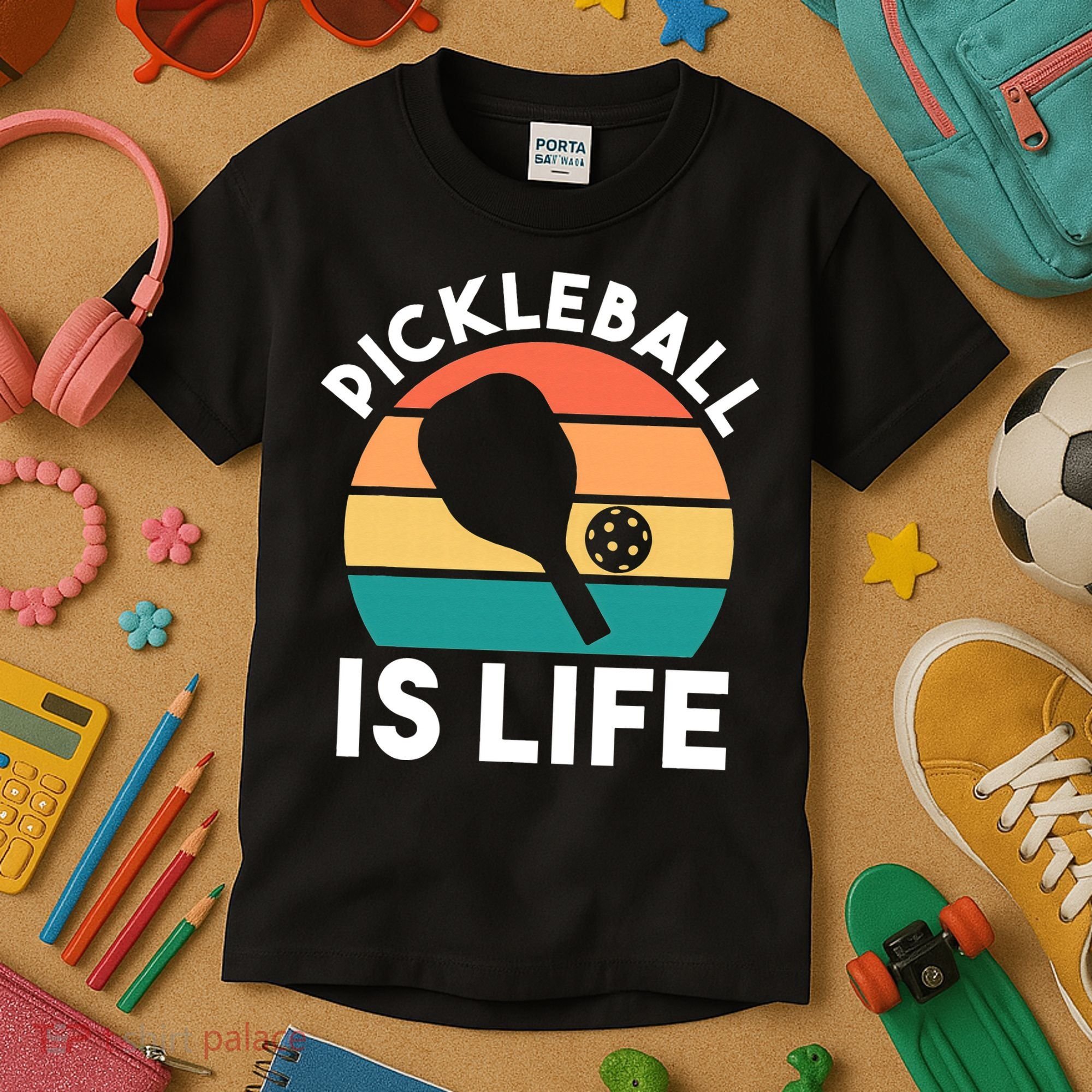 Pickleball Is Life Kids T-Shirt