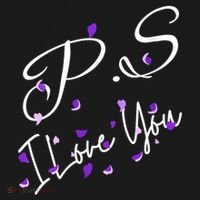 Ps I Love You Day Valentines Day Purple Heart Women Vneck Hoodie thumb 2
