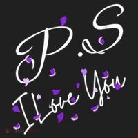 Ps I Love You Day Valentines Day Purple Heart Women Vneck Hat thumb 2