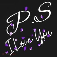 Ps I Love You Day Valentines Day Purple Heart Women Vneck Toddler Hoodie thumb 2