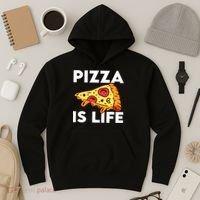 Pizza Is Life Hoodie thumb 3