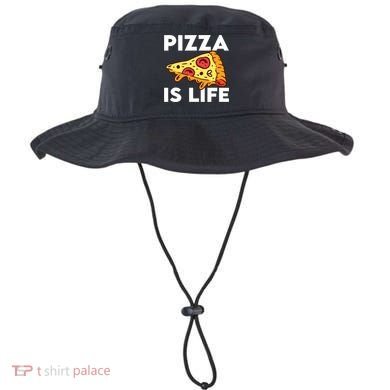 Pizza Is Life Bucket Hat
