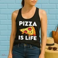 Pizza Is Life Women's Tank Top thumb 2