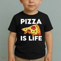 Pizza Is Life Toddler T-Shirt thumb 2