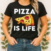 Pizza Is Life Women's T-Shirt thumb 2