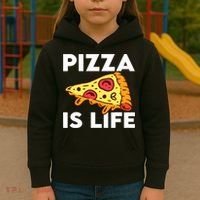Pizza Is Life Kids Hoodie thumb 3