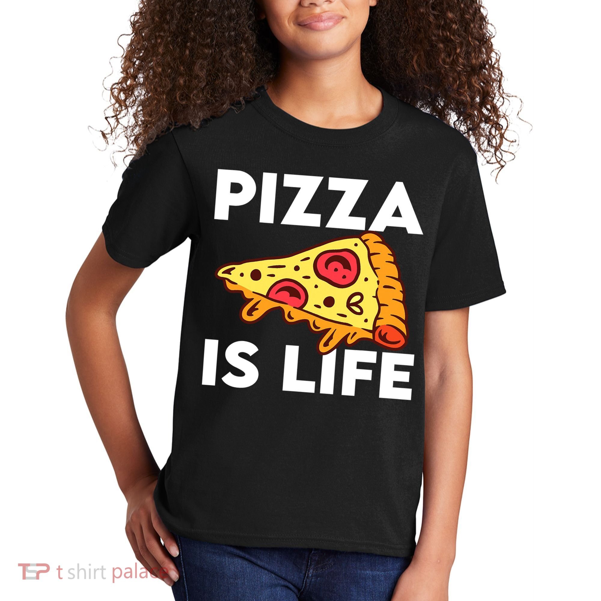 Pizza Is Life Kids T-Shirt
