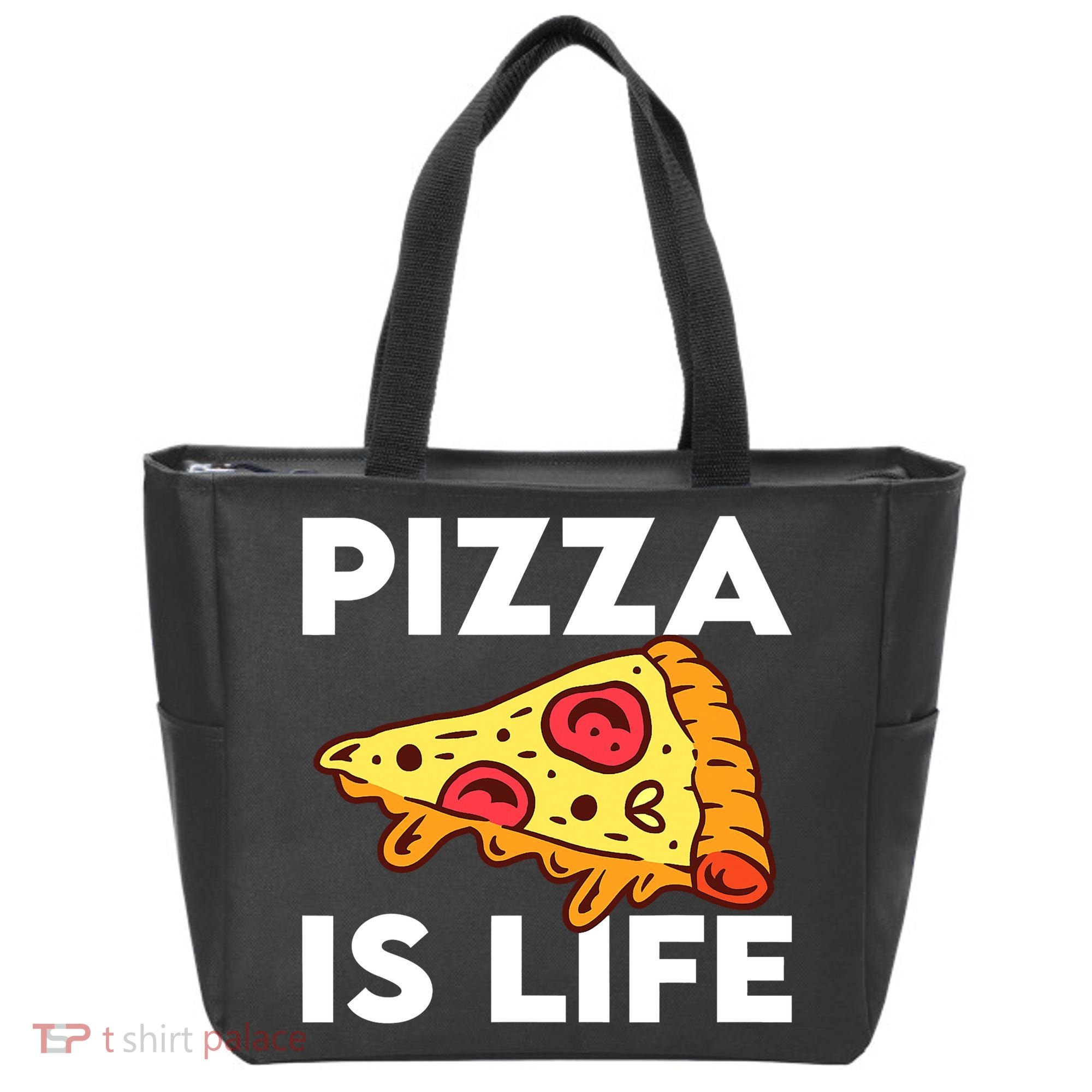 Pizza Is Life Tote Bag