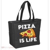 Pizza Is Life Tote Bag thumb 2