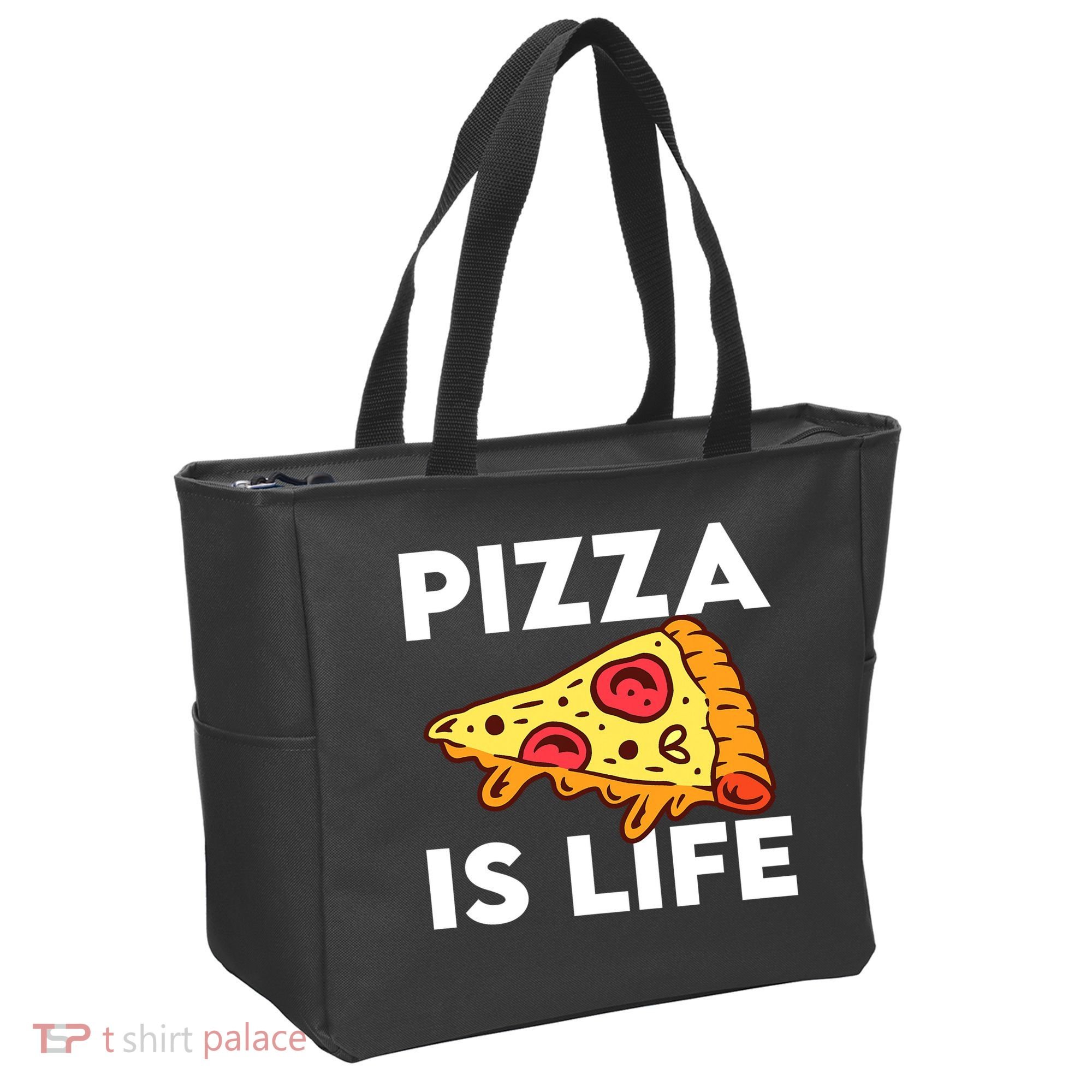 Pizza Is Life Tote Bag