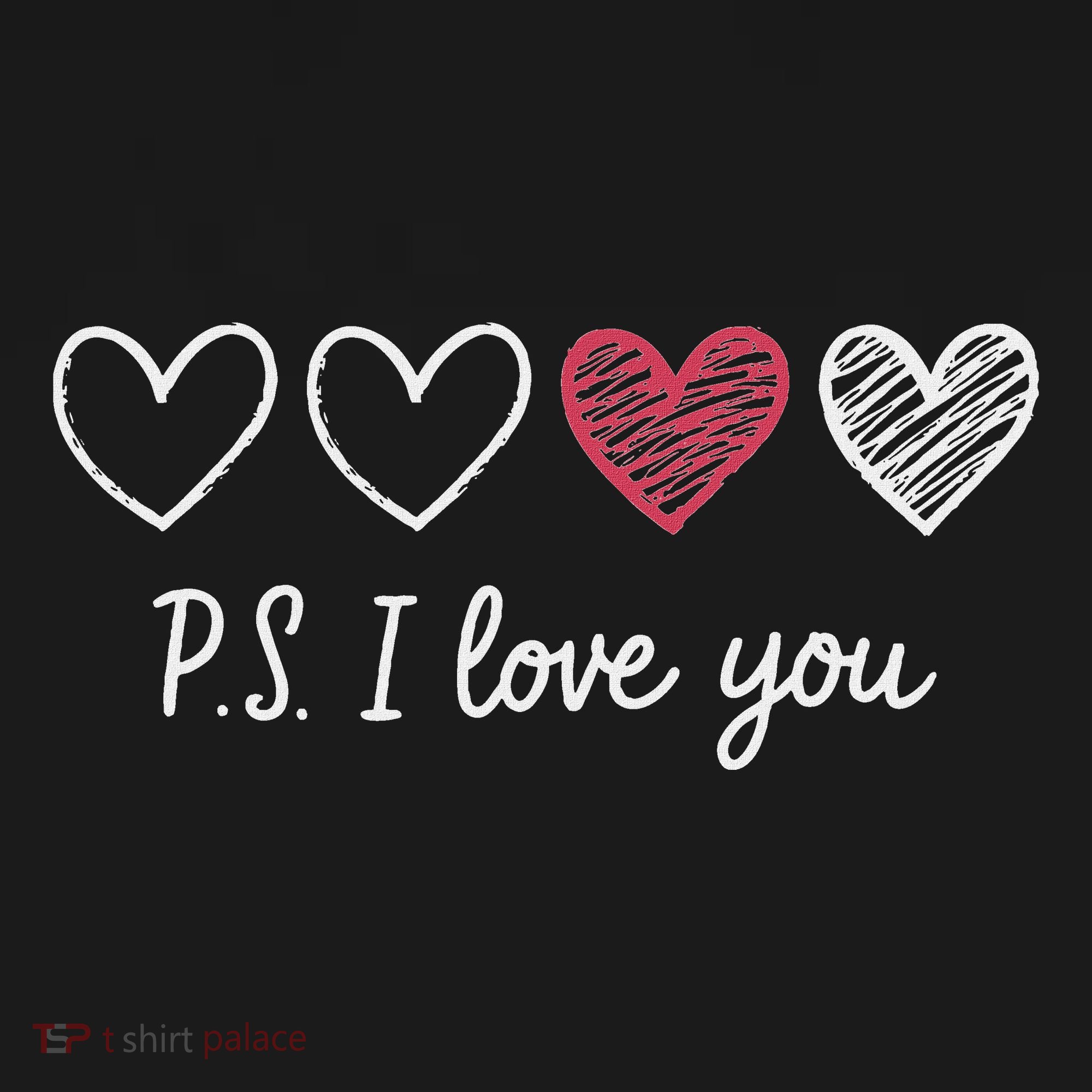 Ps I Love You Day ValentineS Day Purple Heart Women Hoodie