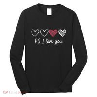 Ps I Love You Day ValentineS Day Purple Heart Women Long Sleeve Shirt thumb 0