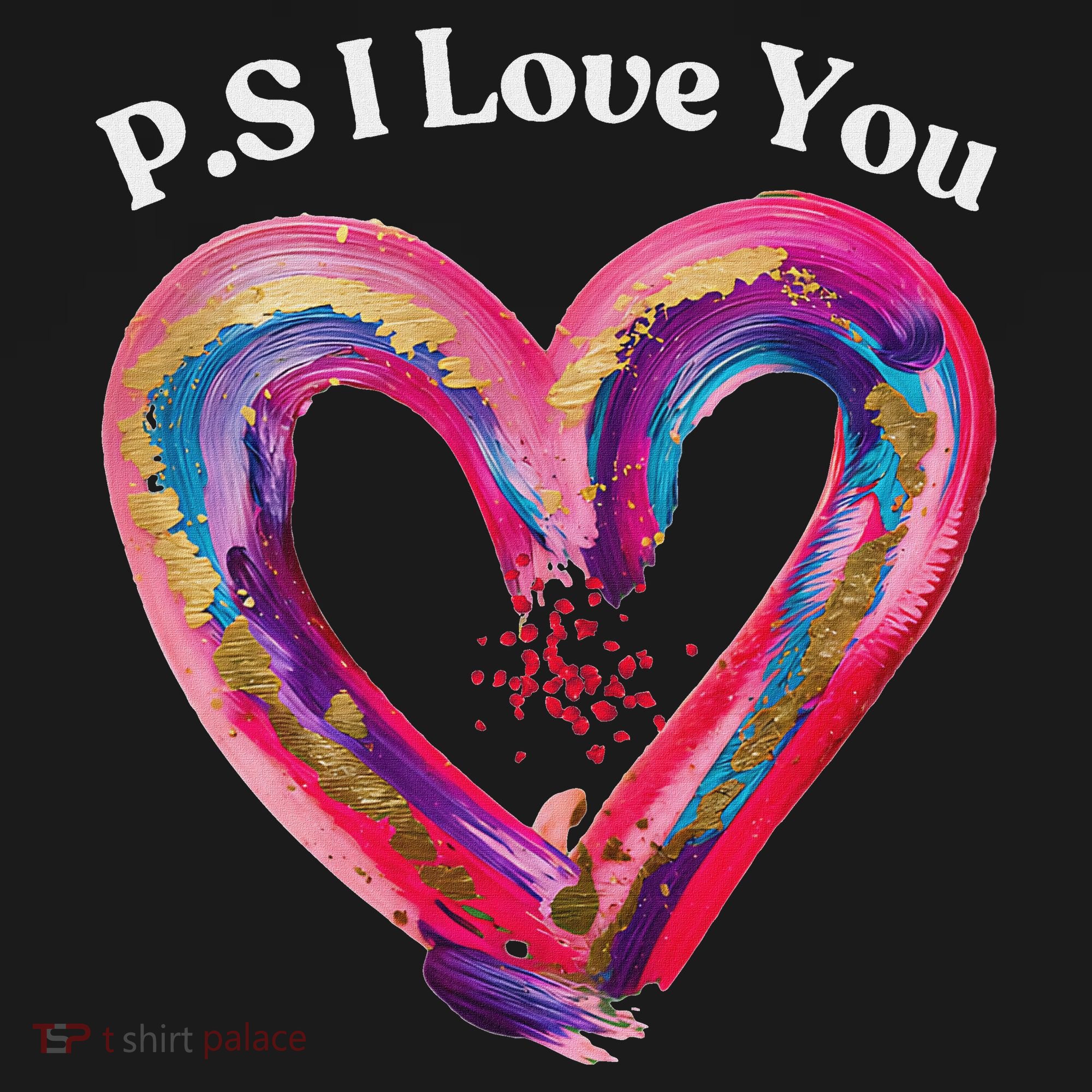 Ps I Love You Day ValentineS Day Purple Heart Women Sweatshirt