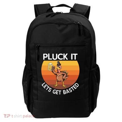 Pluck It Lets Get Basted Turkey Gift Backpack
