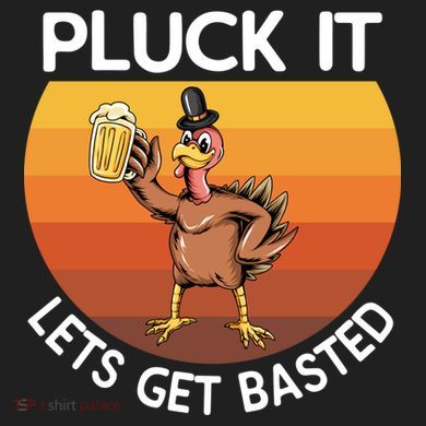 Pluck It Lets Get Basted Turkey Gift Women's Cooling Performance Crew T-Shirt