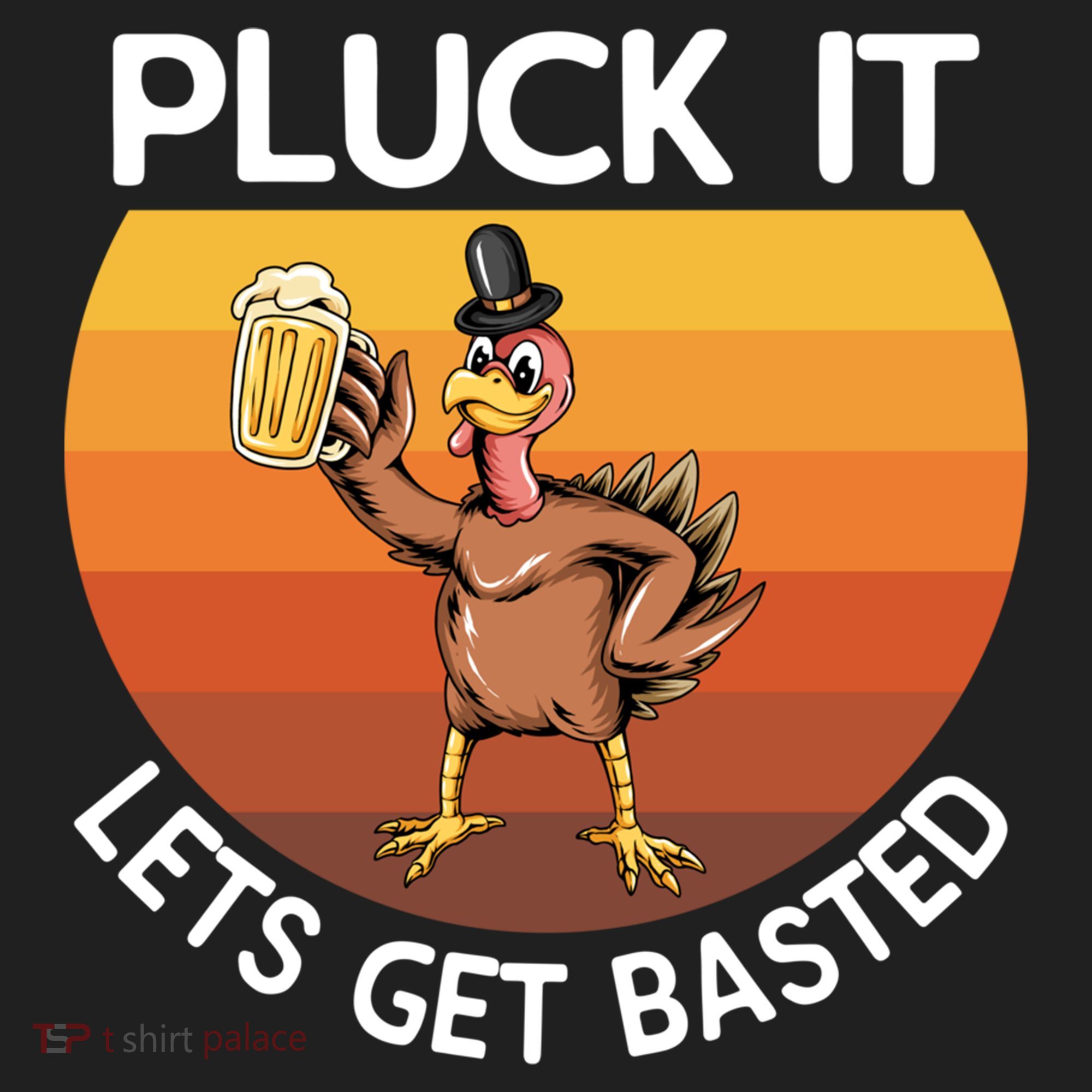 Pluck It Lets Get Basted Turkey Gift Women's Cooling Performance Crew T-Shirt