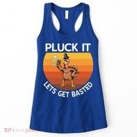 Pluck It Lets Get Basted Turkey Gift Women's Tank Top thumb 0