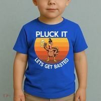 Pluck It Lets Get Basted Turkey Gift Toddler T-Shirt thumb 2