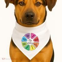 Play Is Learning Teacher Appreciation USA-Made Doggie Bandana thumb 1