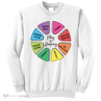Play Is Learning Teacher Appreciation Sweatshirt