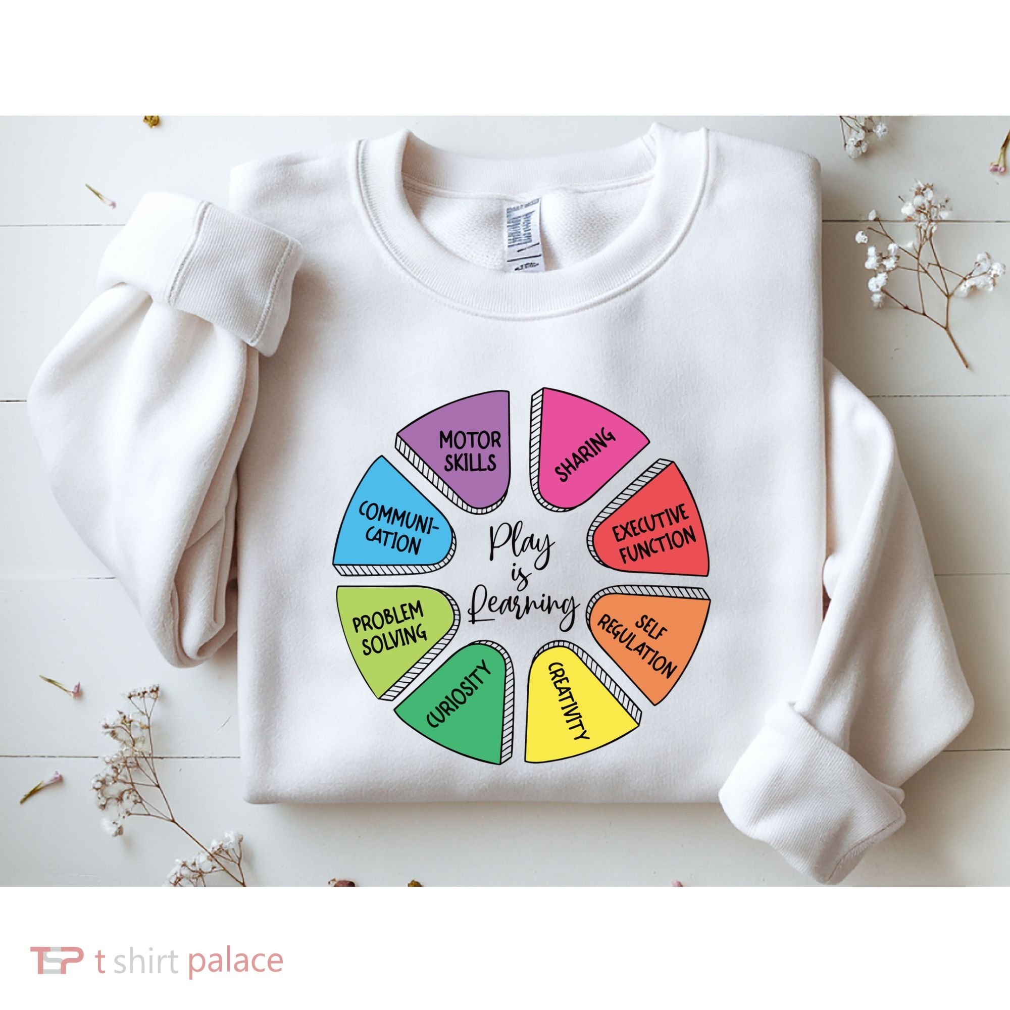Play Is Learning Teacher Appreciation Sweatshirt