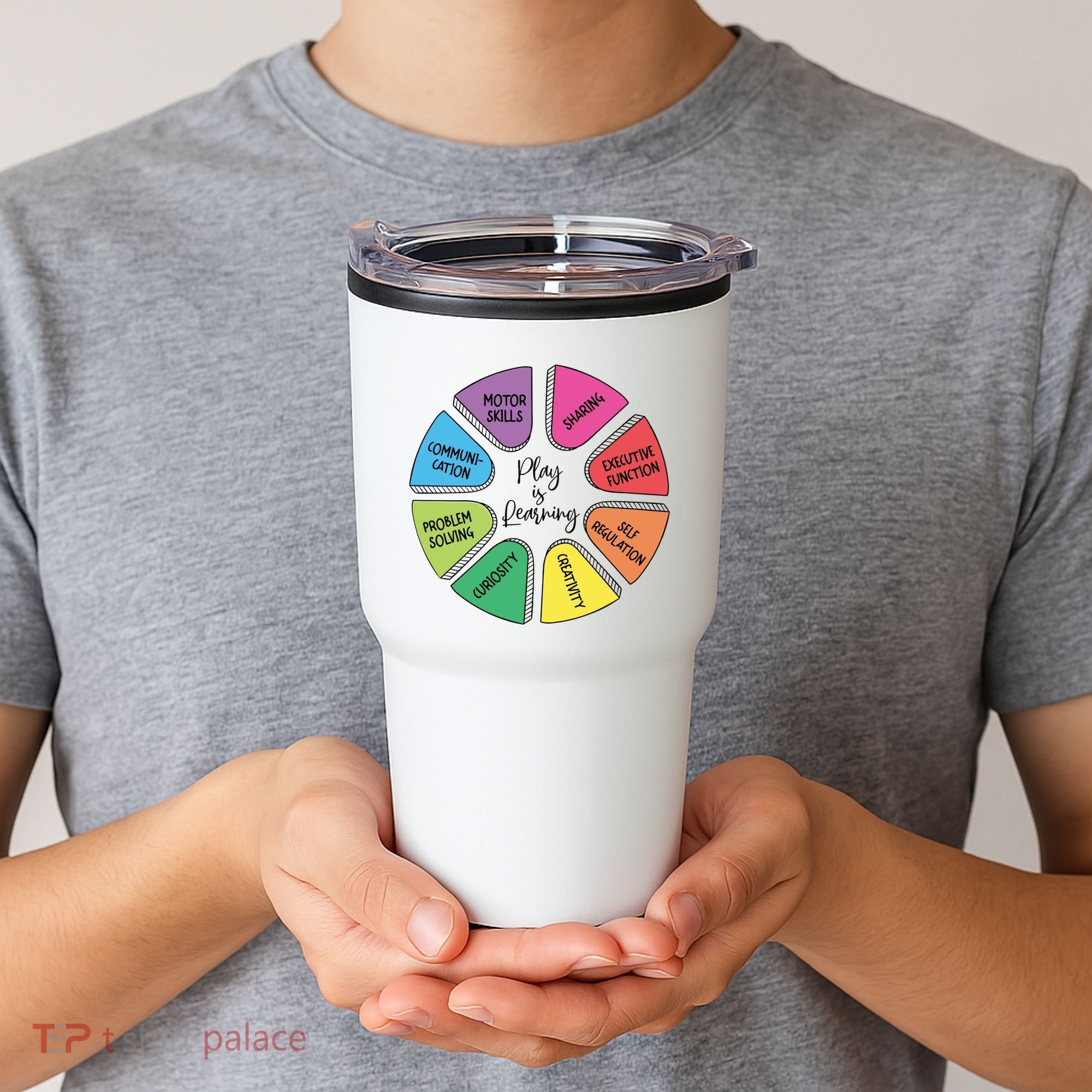 Play Is Learning Teacher Appreciation Tumbler