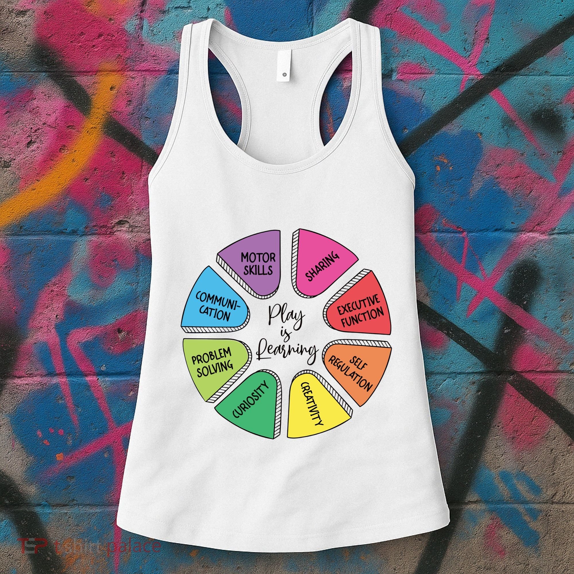 Play Is Learning Teacher Appreciation Women's Tank Top