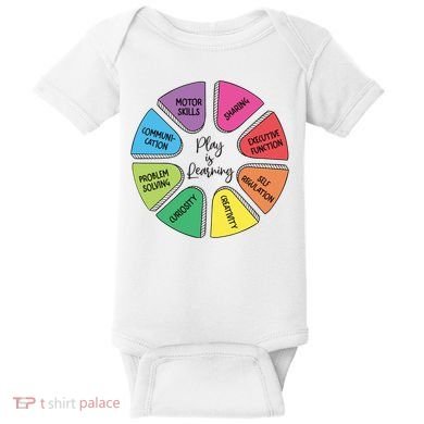 Play Is Learning Teacher Appreciation Baby Bodysuit