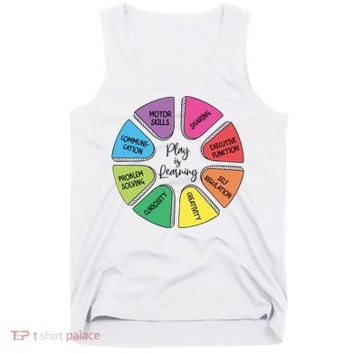 Play Is Learning Teacher Appreciation Tank Top