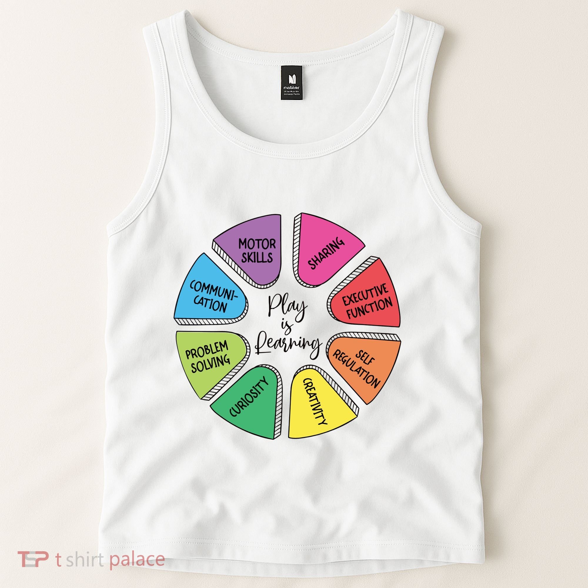 Play Is Learning Teacher Appreciation Tank Top