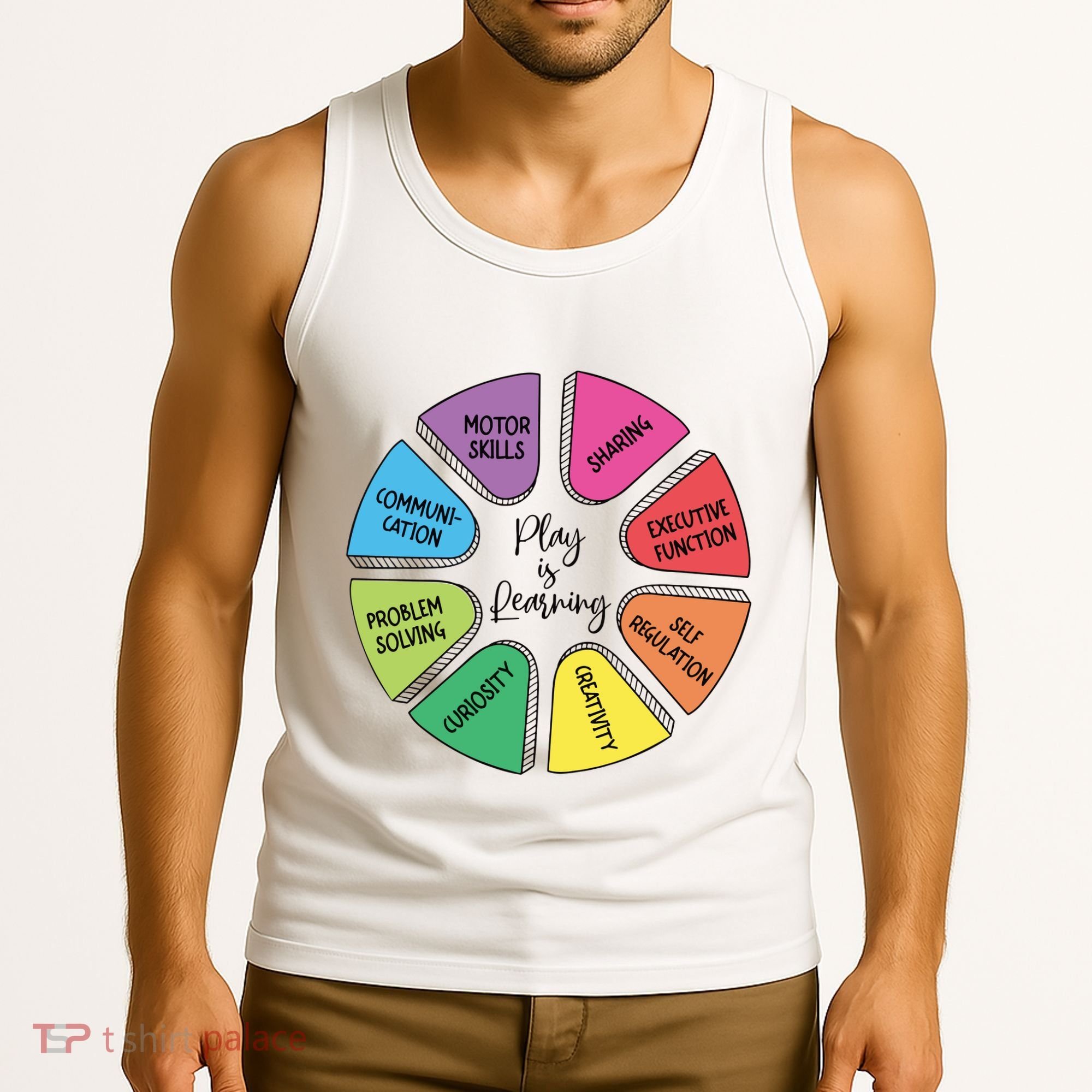 Play Is Learning Teacher Appreciation Tank Top