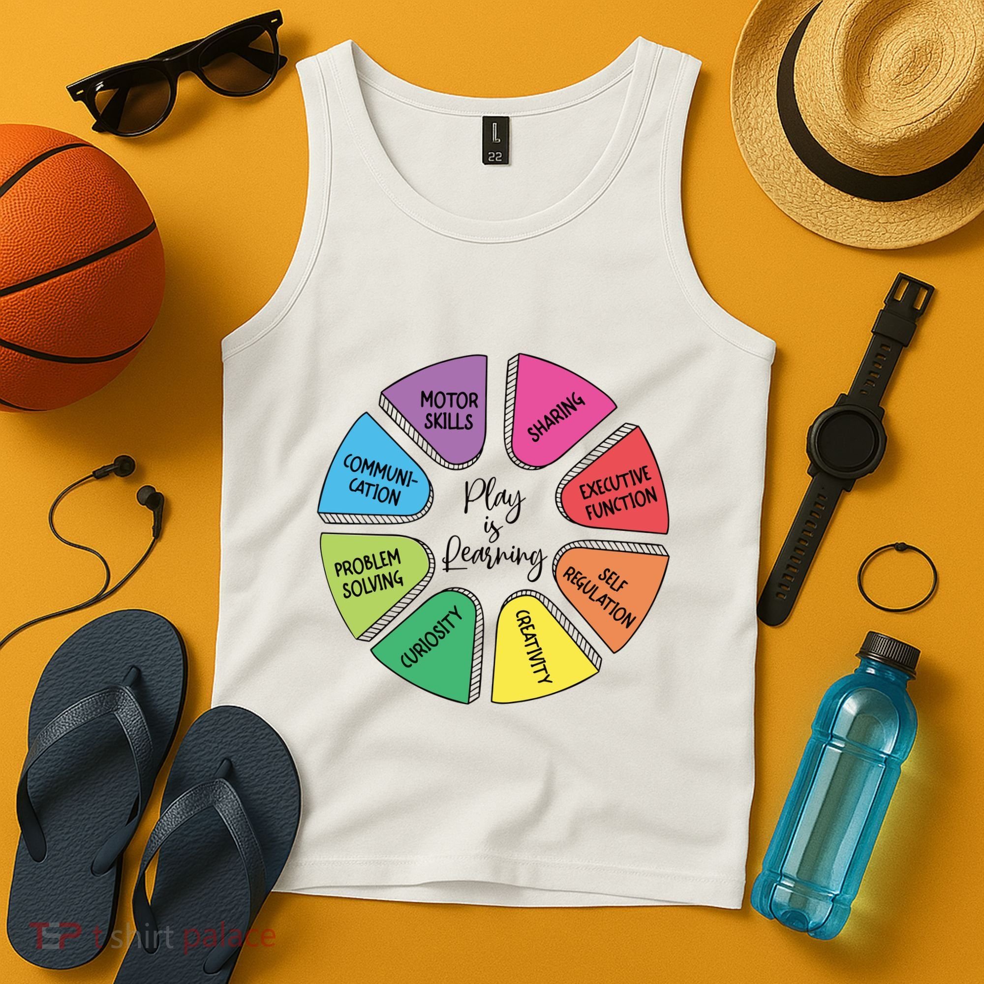 Play Is Learning Teacher Appreciation Tank Top