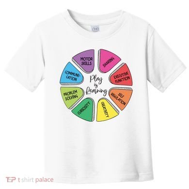 Play Is Learning Teacher Appreciation Toddler T-Shirt