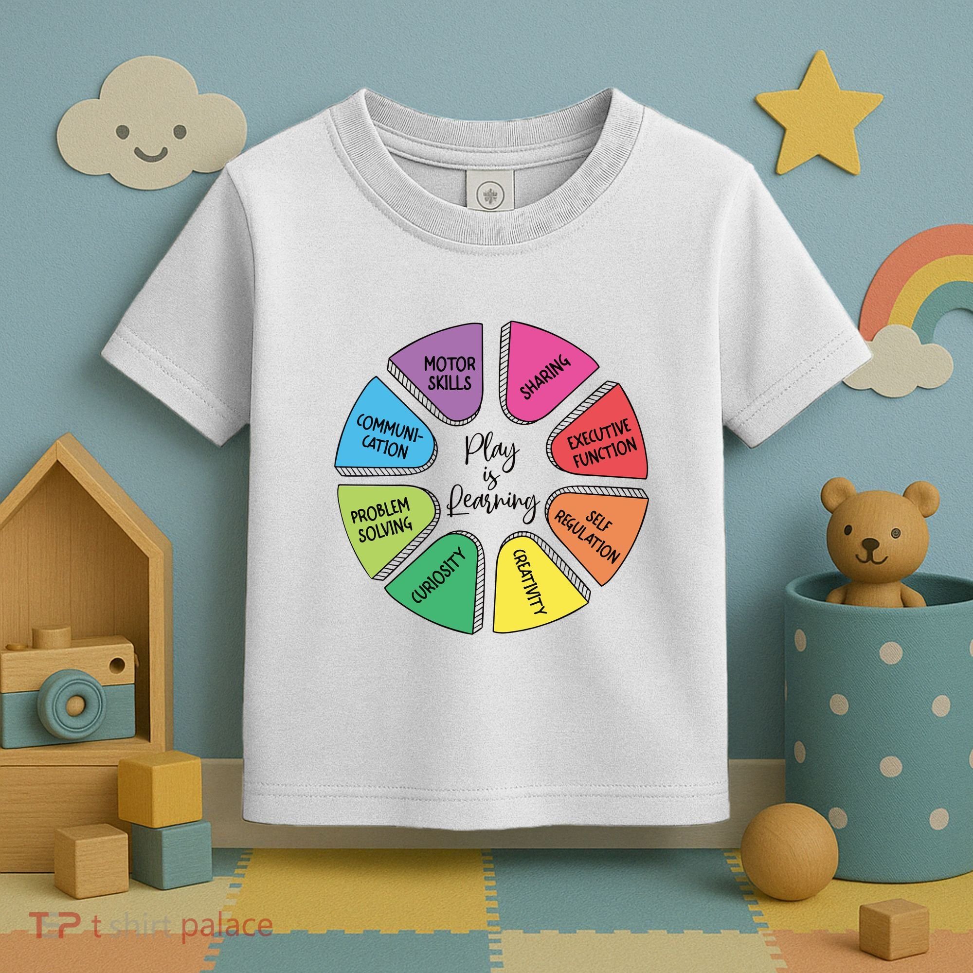 Play Is Learning Teacher Appreciation Toddler T-Shirt