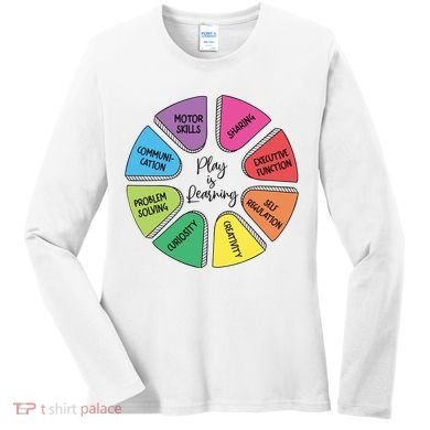 Play Is Learning Teacher Appreciation Women's Long Sleeve Shirt