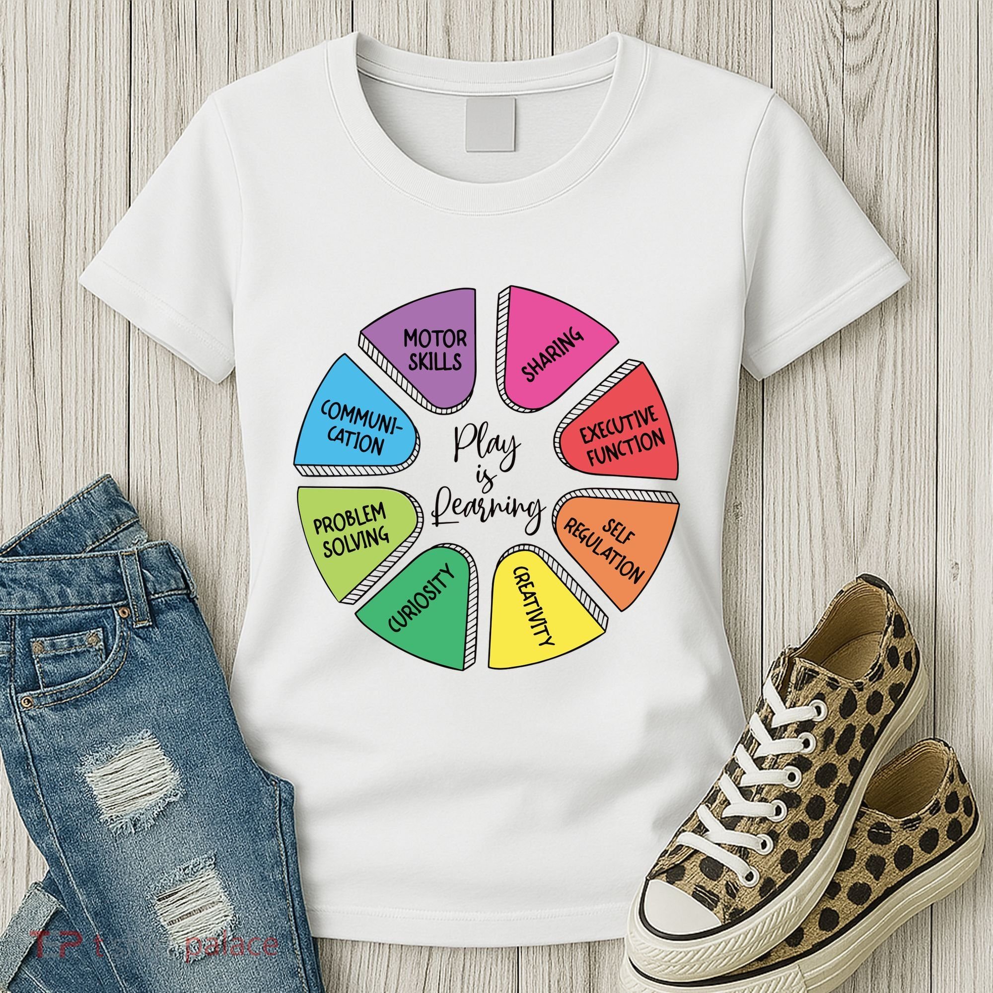 Play Is Learning Teacher Appreciation Women's T-Shirt