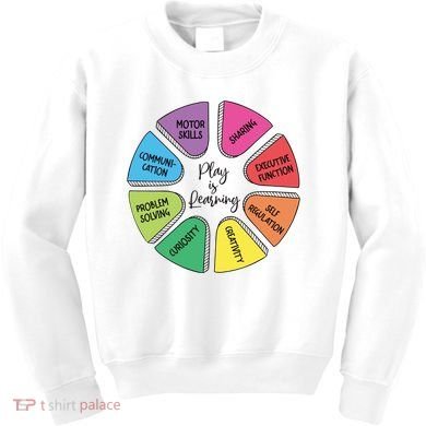 Play Is Learning Teacher Appreciation Kids Sweatshirt