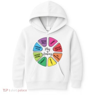 Play Is Learning Teacher Appreciation Kids Hoodie