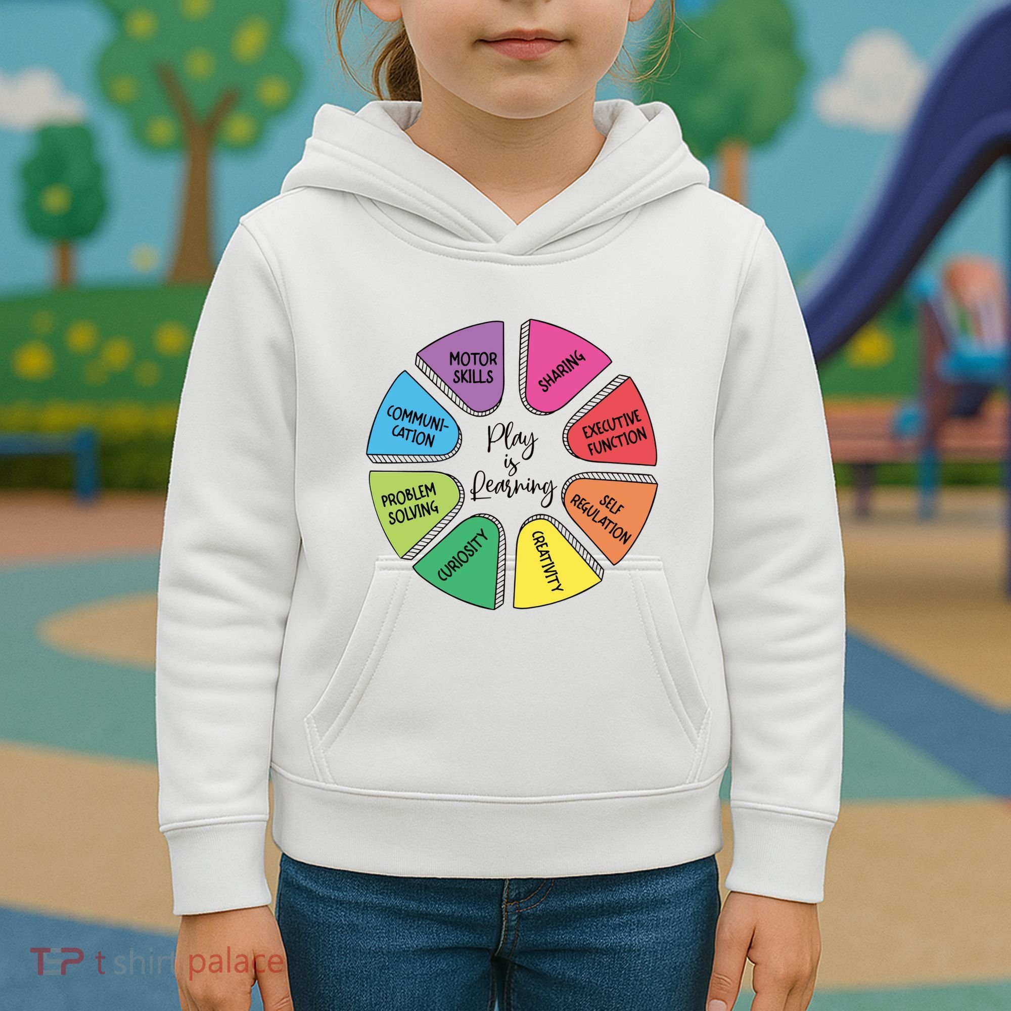 Play Is Learning Teacher Appreciation Kids Hoodie