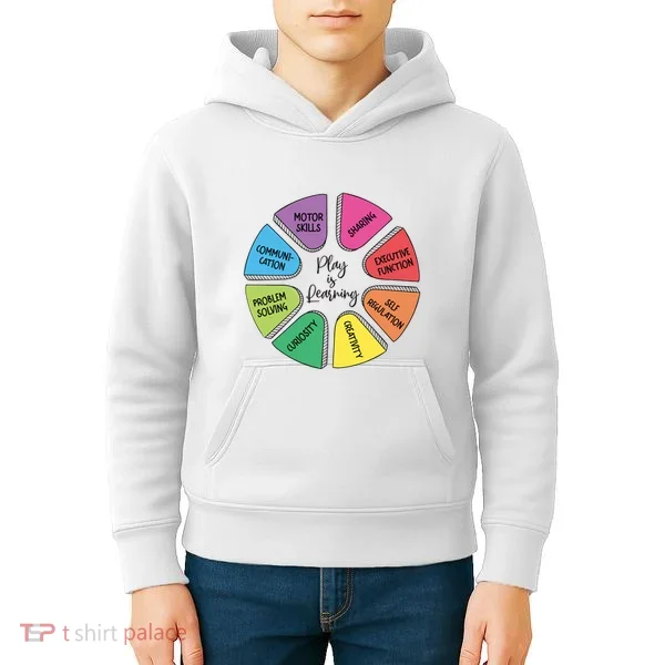 Play Is Learning Teacher Appreciation Kids Hoodie